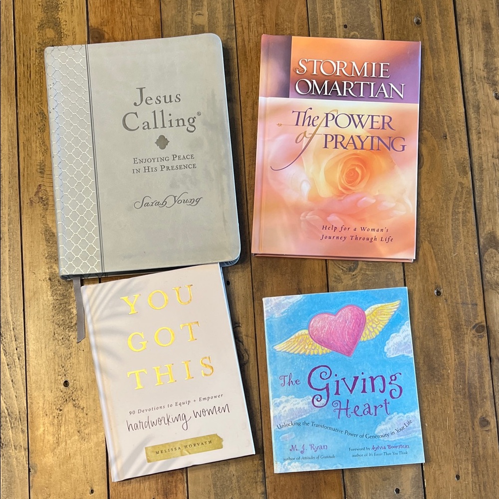 Inspirational Book Bundle - Pastel Neutrals & Peach Covers